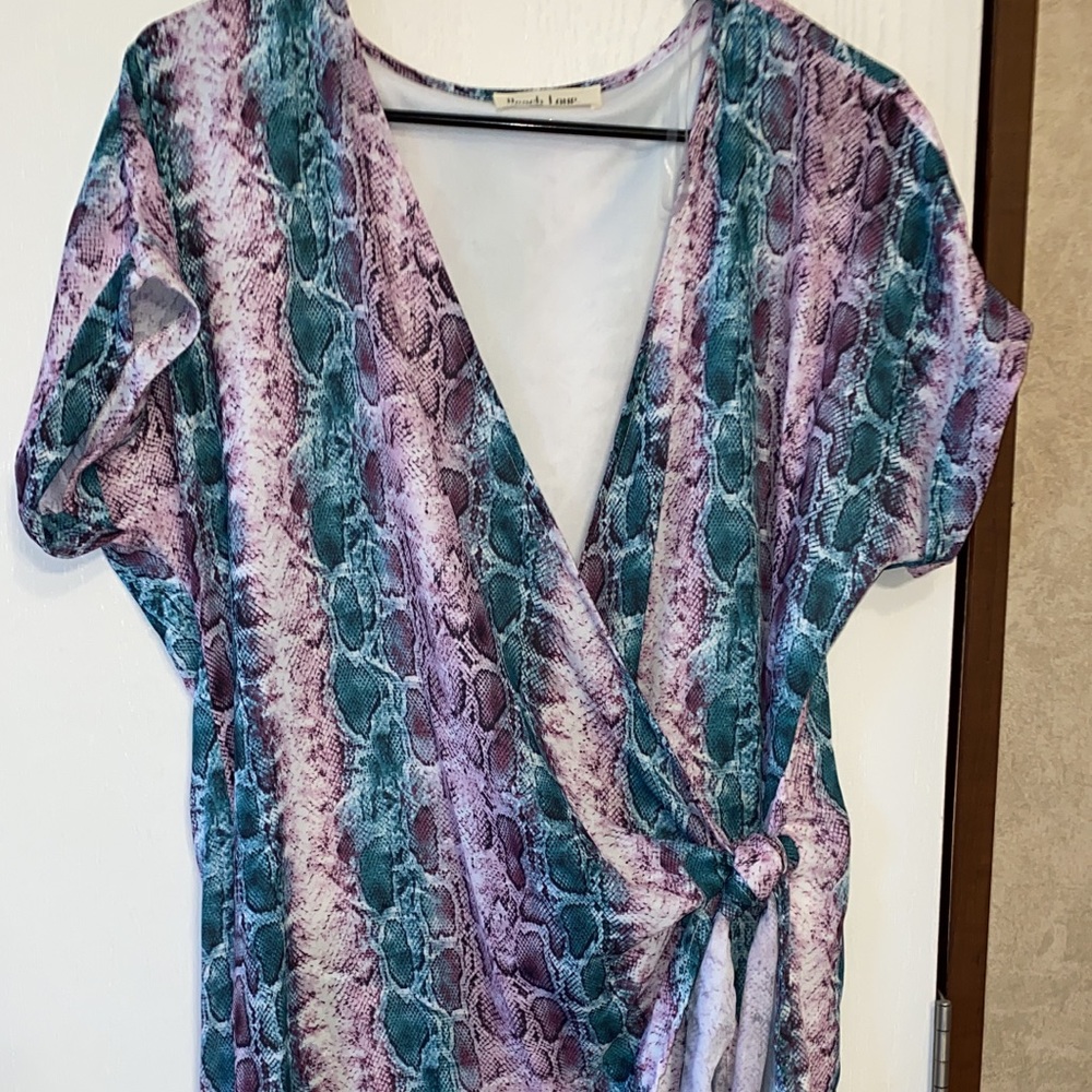 Snakeskin Dress